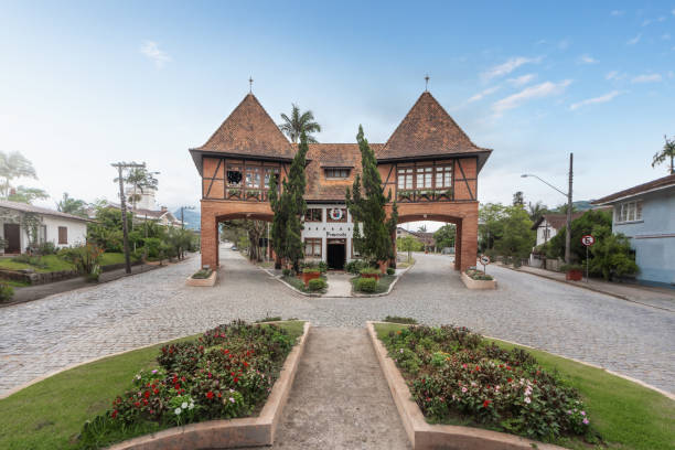 Pomerode Touristic Gate (Portal Turistico Sul) - Pomerode, Santa Catarina, Brazil