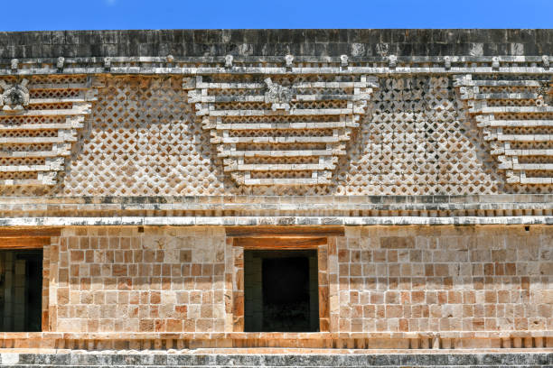 Quadrangle of the Nuns in the Yucatan in Uxmal, Mexico.