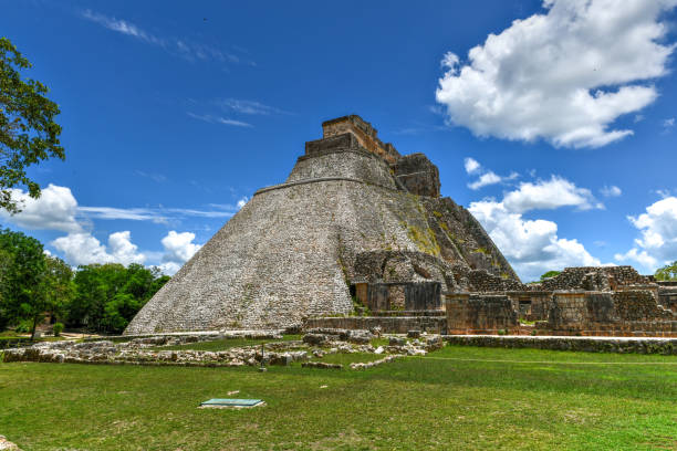 istock Pyramid of the Magician - Uxmal, Mexico. 1338881333
