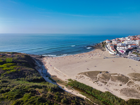 Macas beach in Sintra, Portugal.