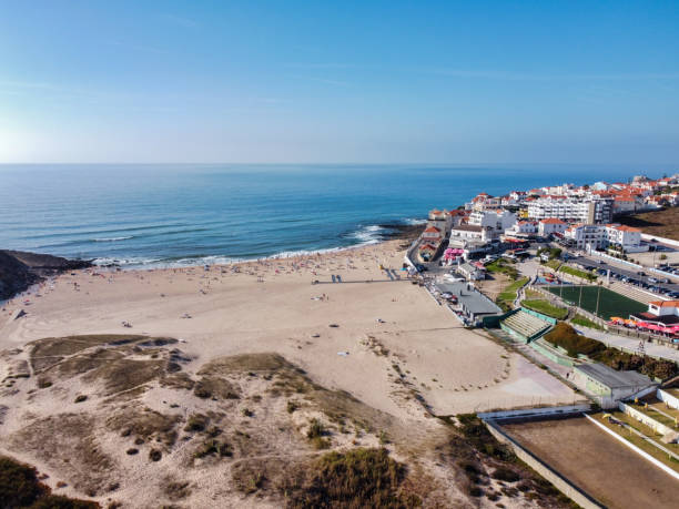 istock Macas beach in Sintra, Portugal. 1338883804