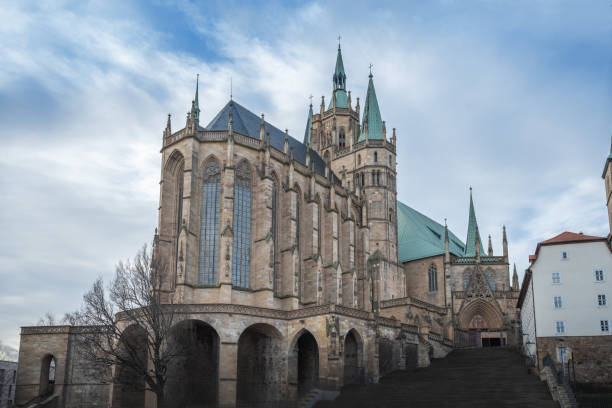 istock Erfurt Cathedral - Erfurt, Thuringia, Germany 1338884167