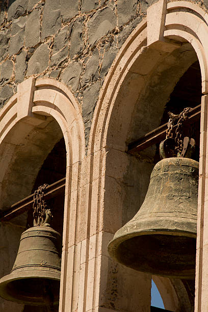 Historic Church Bells stock photo