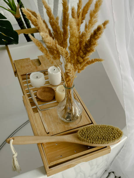 istock Image of bathroom interior with accessories 1338888912