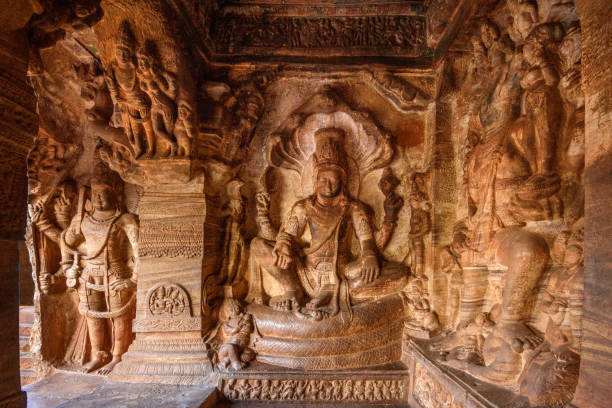 istock World Heritage Site, Badami Cave Temples, Karnataka, India 1338897435