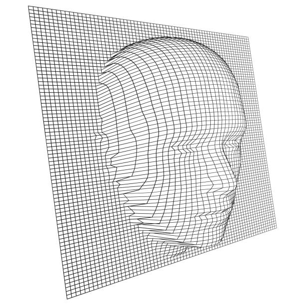 Abstract Faces Grid 1,300+ Human Face People Grid Stock Illustrations, Royalty-Free Vector ...