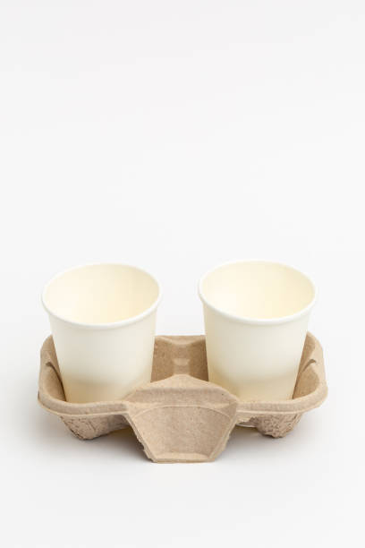 istock Disposable utensil, dishware from paper 1338898408