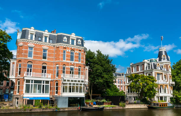 istock Typical architecture of Amsterdam in the Netherlands 1338899880