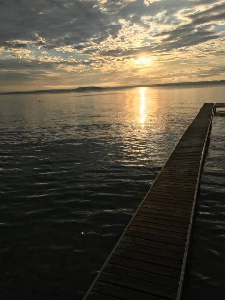 istock Traverse Bay Michigan  Sunset 1338901449