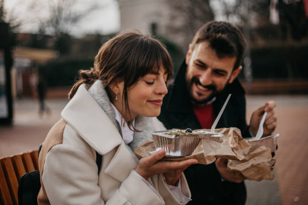 istock Ready to smash some junkie food after work 1338901505