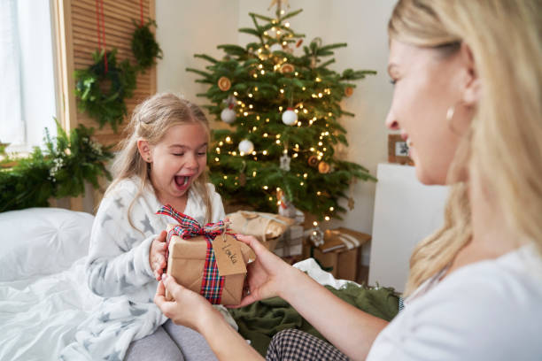 istock Receiving a dream gift from mum 1338910497