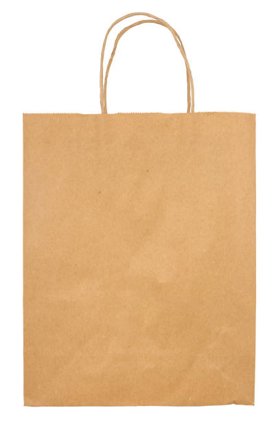 istock Isolated Brown Paper Bag 1338910991