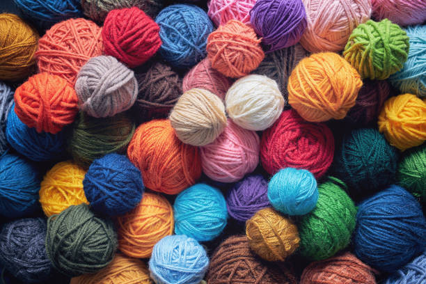 istock Colorful balls of wool 1338924799