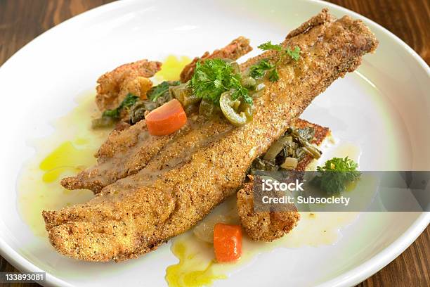 Catch Of The Day Stock Photo - Download Image Now - Fried, Catfish, Breaded