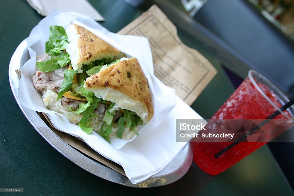 sandwich di tacchino - Foto stock royalty-free di Alimentazione sana