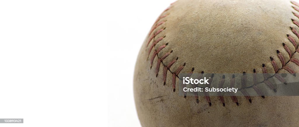 Primer plano de utilizar de béisbol - Foto de stock de Artículos deportivos libre de derechos