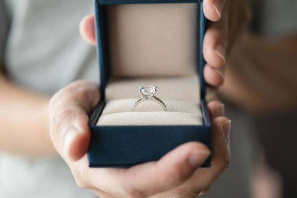 istock hands holding diamond ring in jewelry box 1338957328