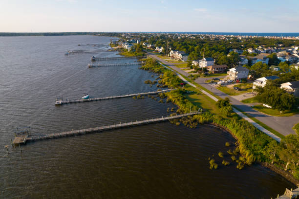 istock Aerial over the Outer Banks in North Carolina 1338977774