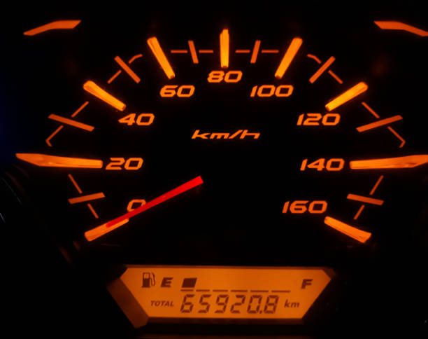 istock Speedomrter of vehicle 1338978695