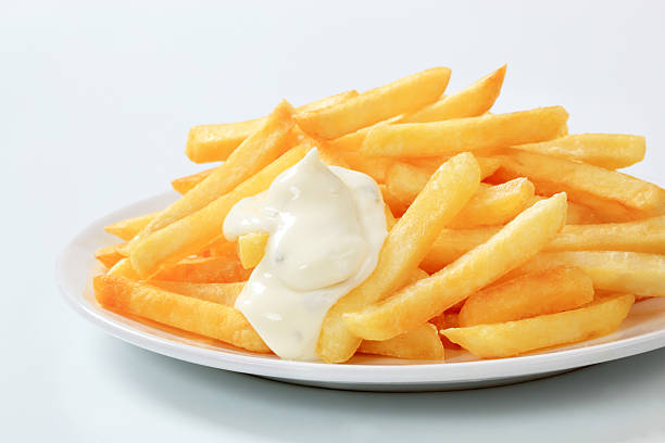istock French fries with mayonnaise 133897962
