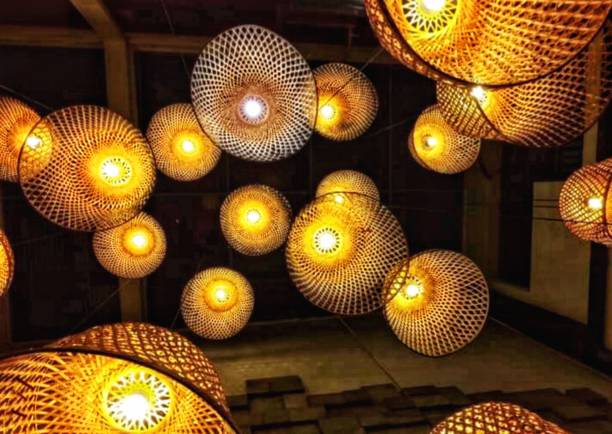 istock hanging lamps look beautiful 1338979727