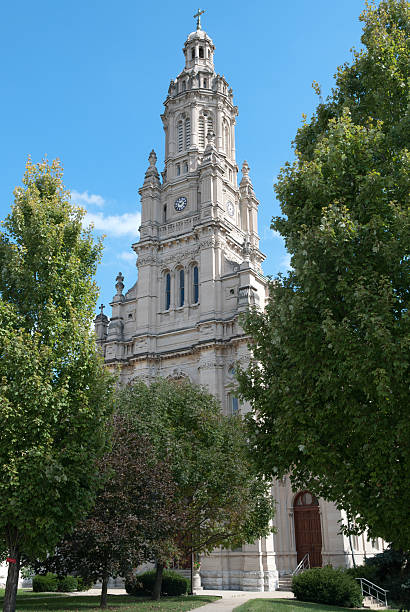 Church of the Immaculate Conception stock photo