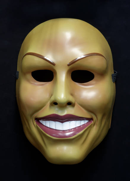 Smiling Woman Face Mask