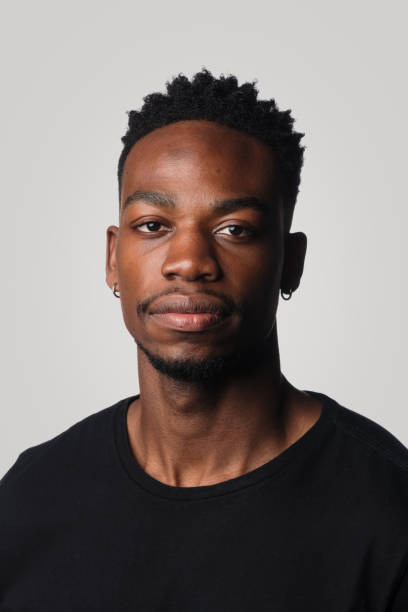 istock Studio Portrait Of Young African Man 1338987004