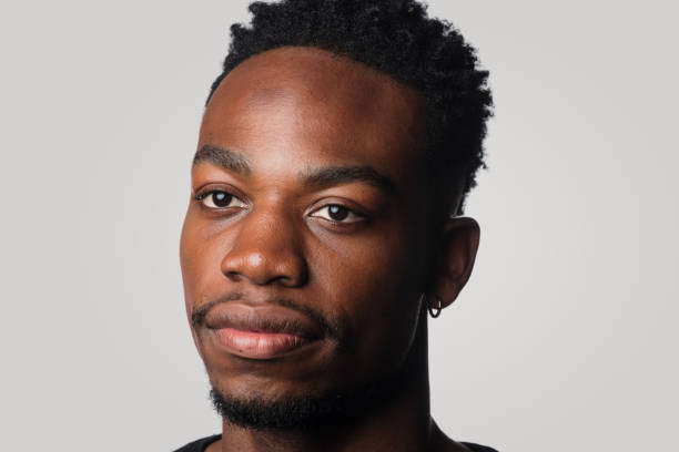 istock Studio Portrait Of Young African Man 1338987021