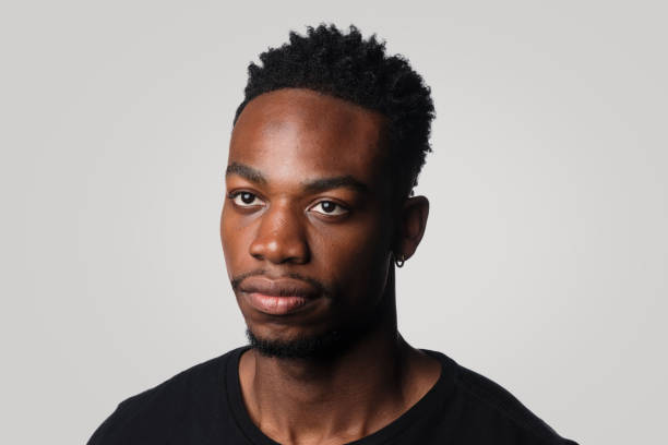 istock Studio Portrait Of Young African Man 1338987024