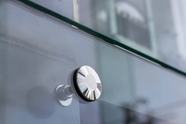 istock glass equipment for attaching glass to the structure 1338990984
