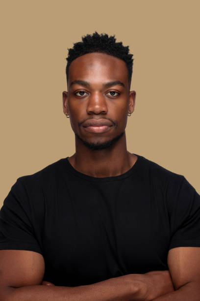 istock Studio Portrait Of Young African Man 1338991280