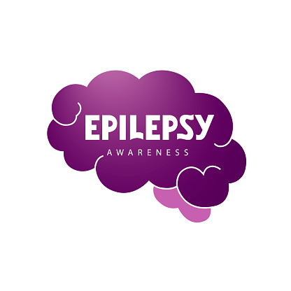 Epilepsy Handwritten Lettering Vector Illustration Eps 10 Stock ...