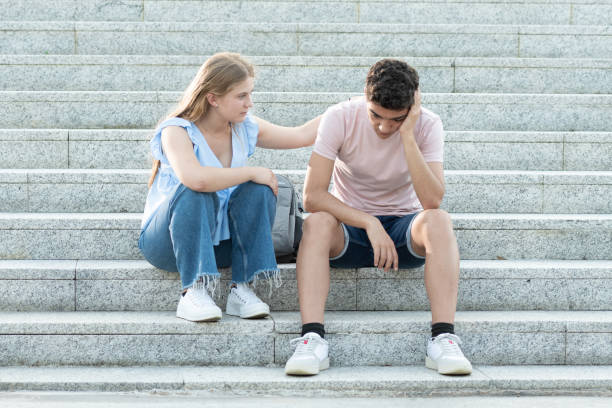 istock Troubles in teenager relationships 1339007528