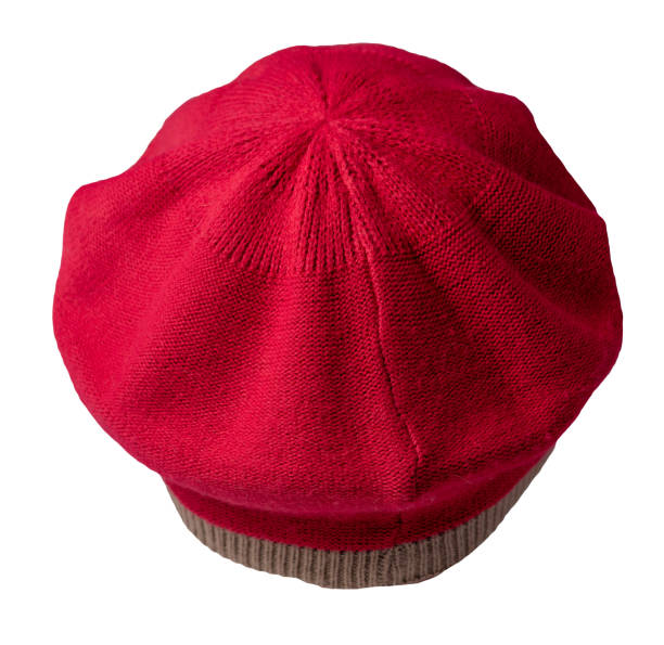 istock female  beret isolated on white background. autumn accessory 1339008259