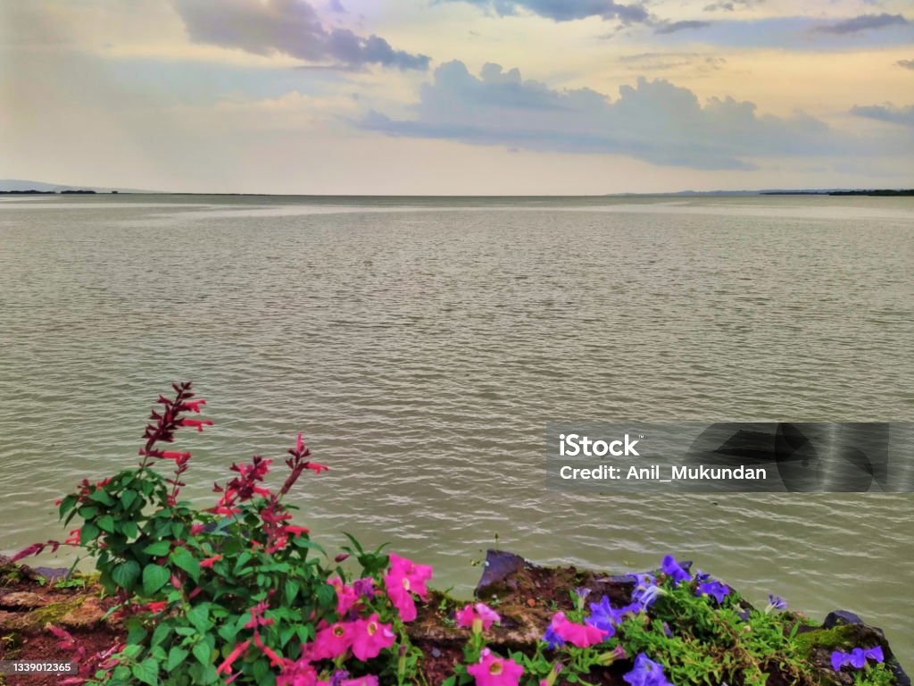 Lake Tana at Dusk, Bahir Dar, Ethiopia Africa Stock Photo