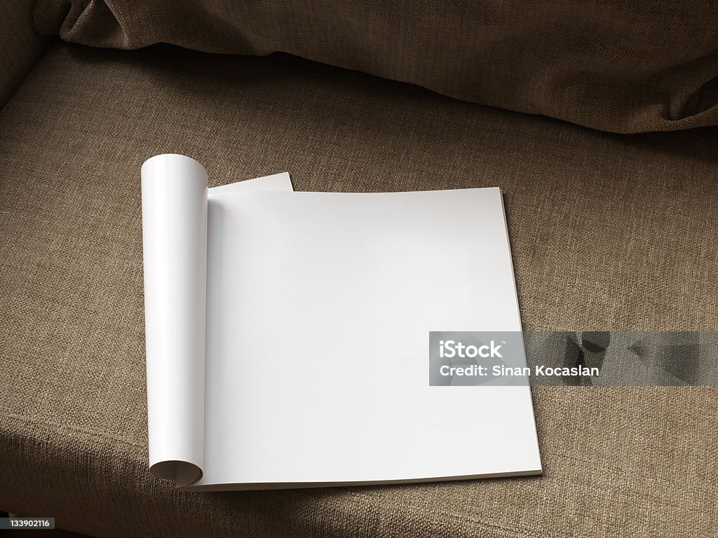 Revista vacío - Foto de stock de Almohada libre de derechos