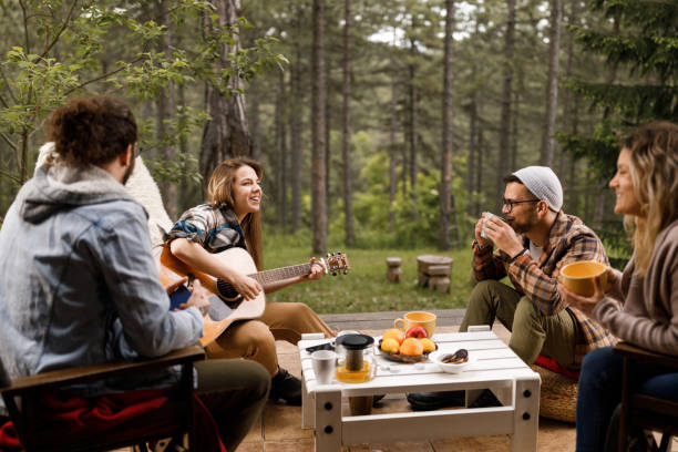 istock Enjoying in guitar music on a patio! 1339024704