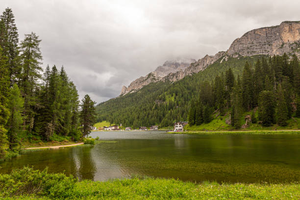 istock view ok Lake Misurina 1339029453