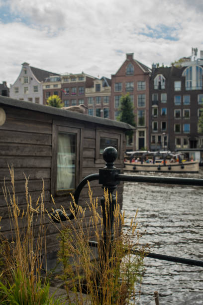 boat house on river Amstel