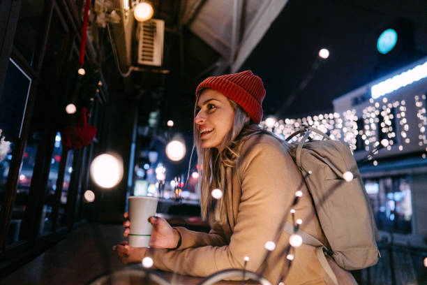 istock Walk through the town during the Christmas holidays 1339037452