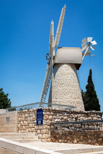 The Montifiore Windmill in Jerusalem