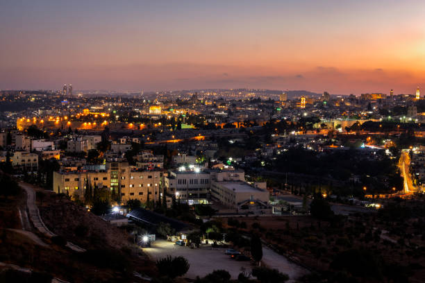 istock Jerusalem Old City at Night 1339050195