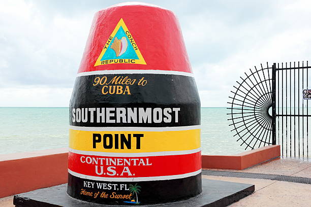 istock Key West Florida, Southernmost Buoy 133906483