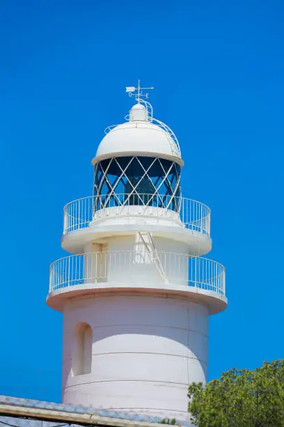 Sant Antonio Cape Lighthouse in Javea Denia in Alicante of Spain