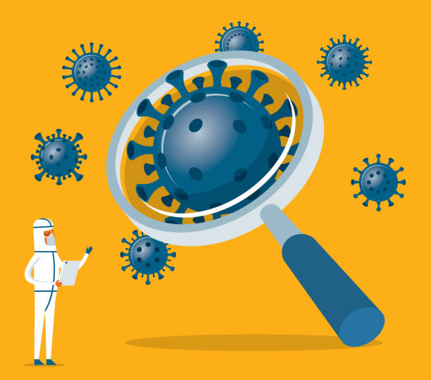 istock Laboratory stock - New variant of coronavirus 1339073947