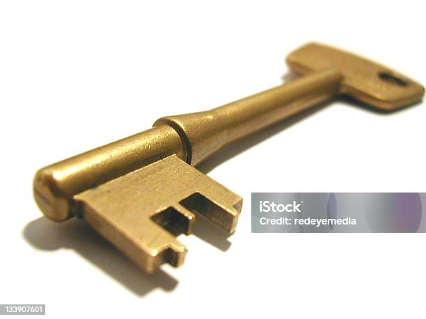 Llave De Latón De 1 Foto de stock y más banco de imágenes de Encriptación - Encriptación, Fotografía - Imágenes, Horizontal