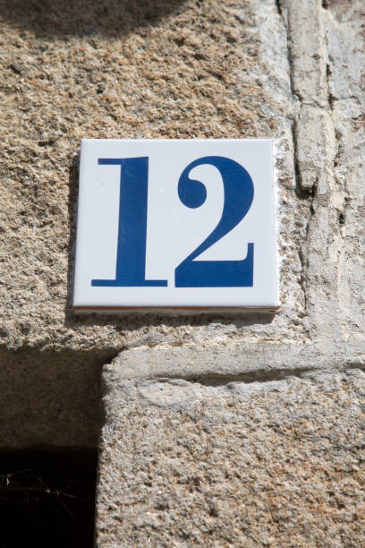 istock Closeup of Number Twelve 1339076024