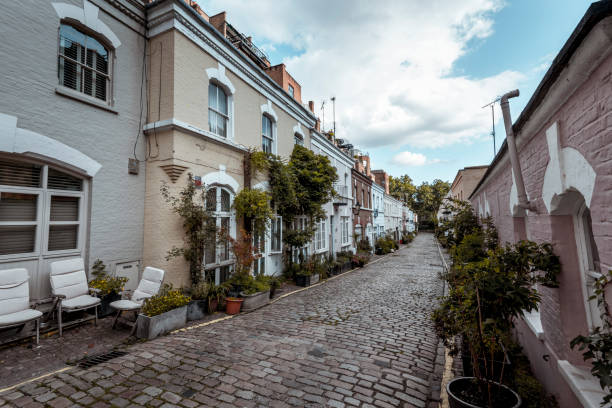 istock Mews houses in London 1339079476