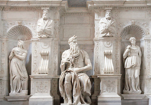 istock Moses sculpture by Michelangelo, Rome 133907970